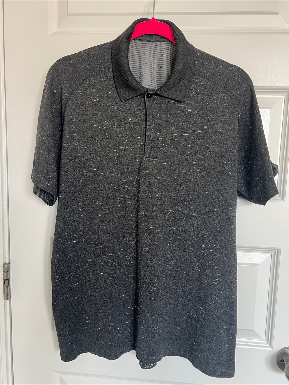 lululemon athletica Charcoal Heather Polo - Dark Gray
